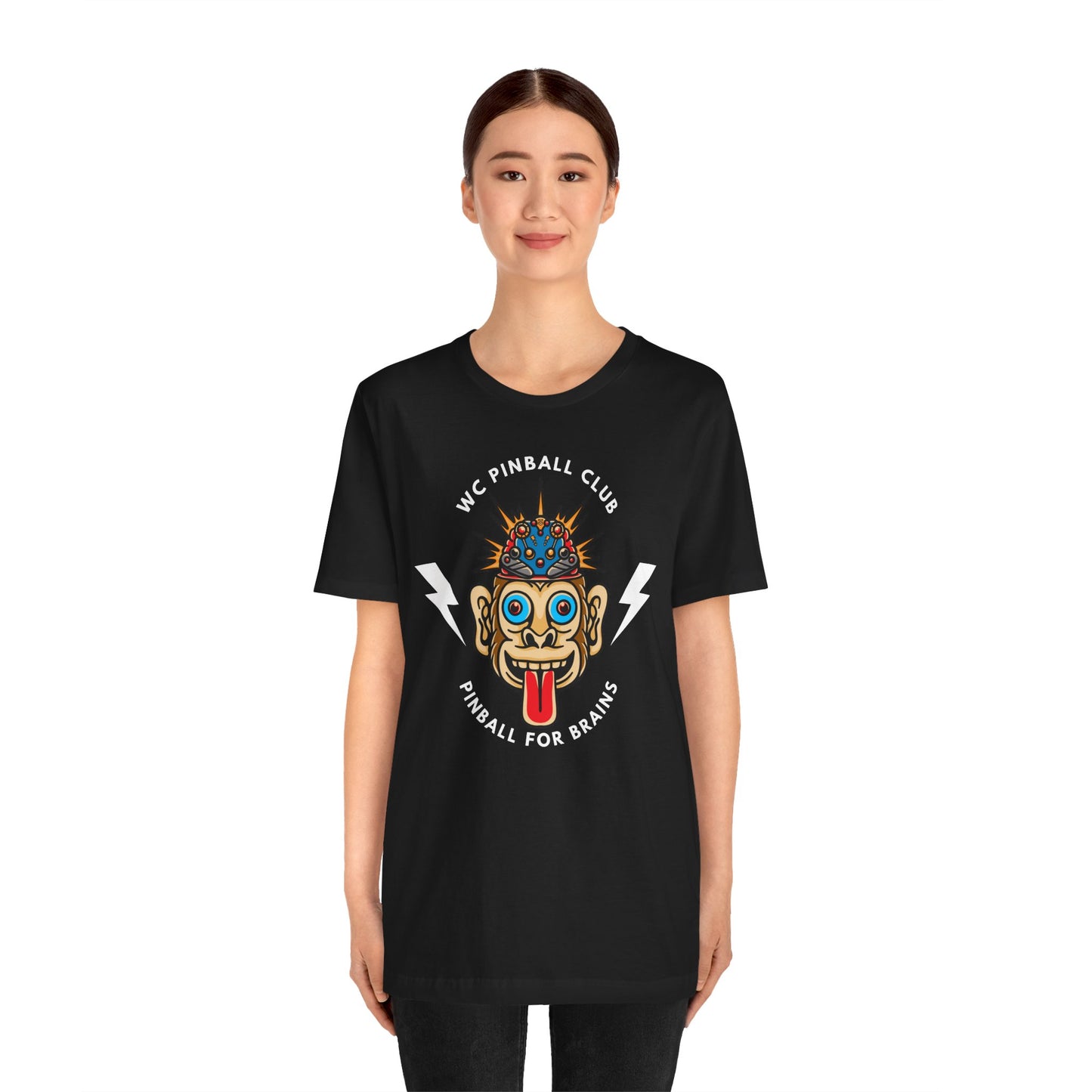 Pinball For Brains - Premium Pinball Tee