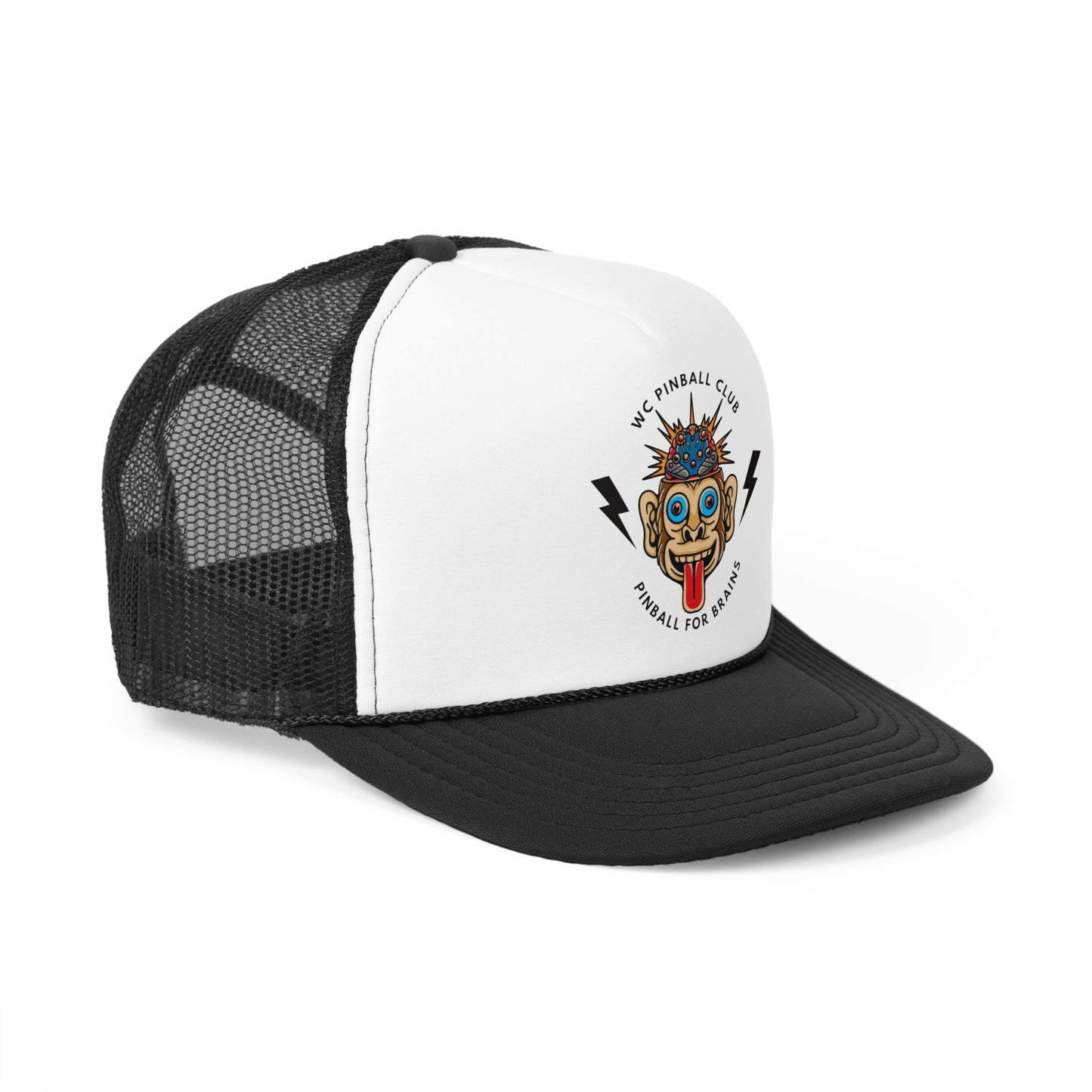 Pinball For Brains Trucker Caps