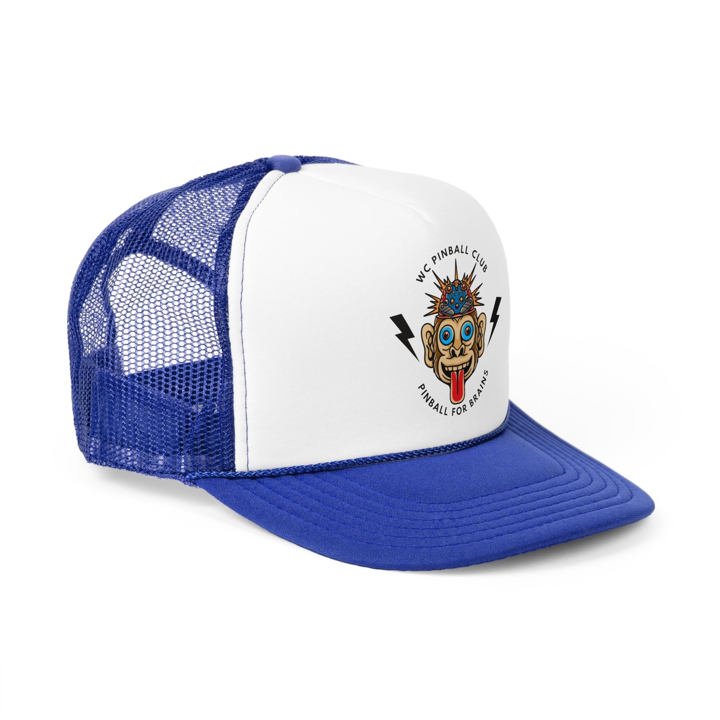 Pinball For Brains Trucker Caps