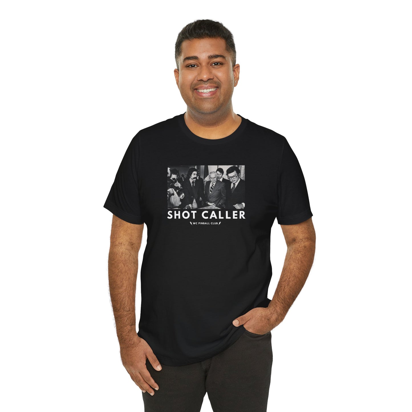The Shot Caller - Premium Pinball Tee