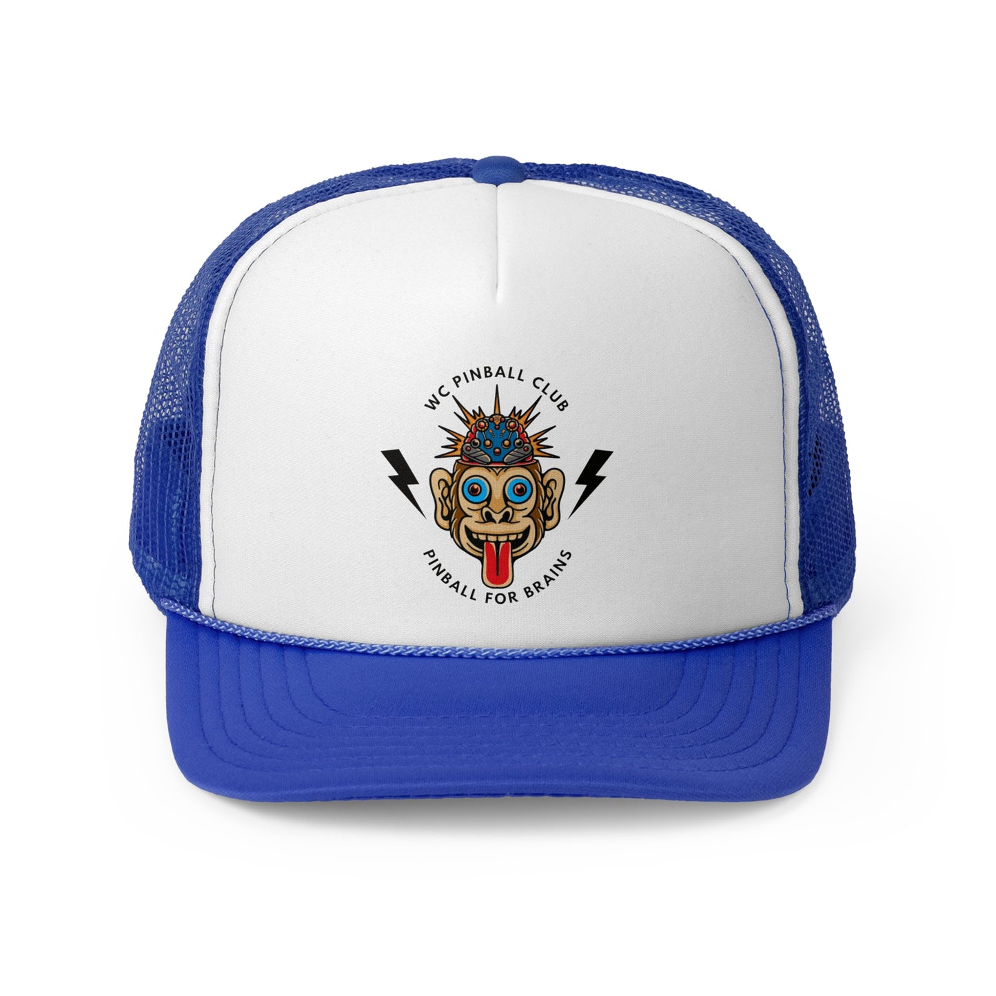 Pinball For Brains Trucker Caps
