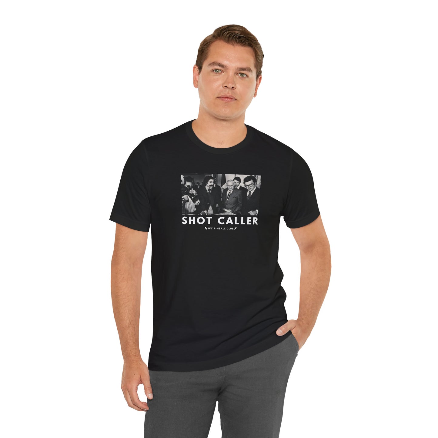 The Shot Caller - Premium Pinball Tee