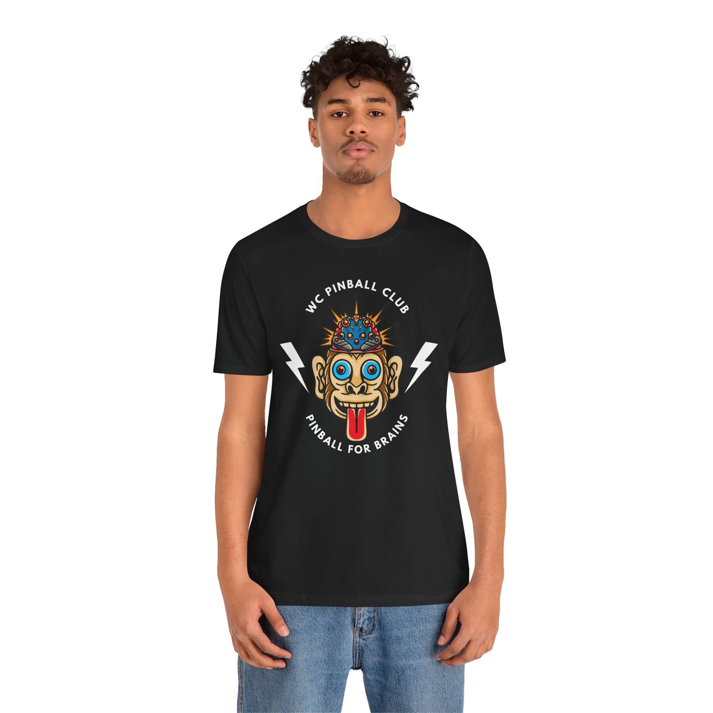 Pinball For Brains - Premium Pinball Tee